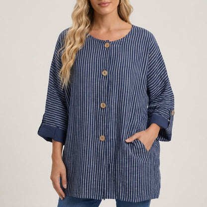 Carlota Linen Top