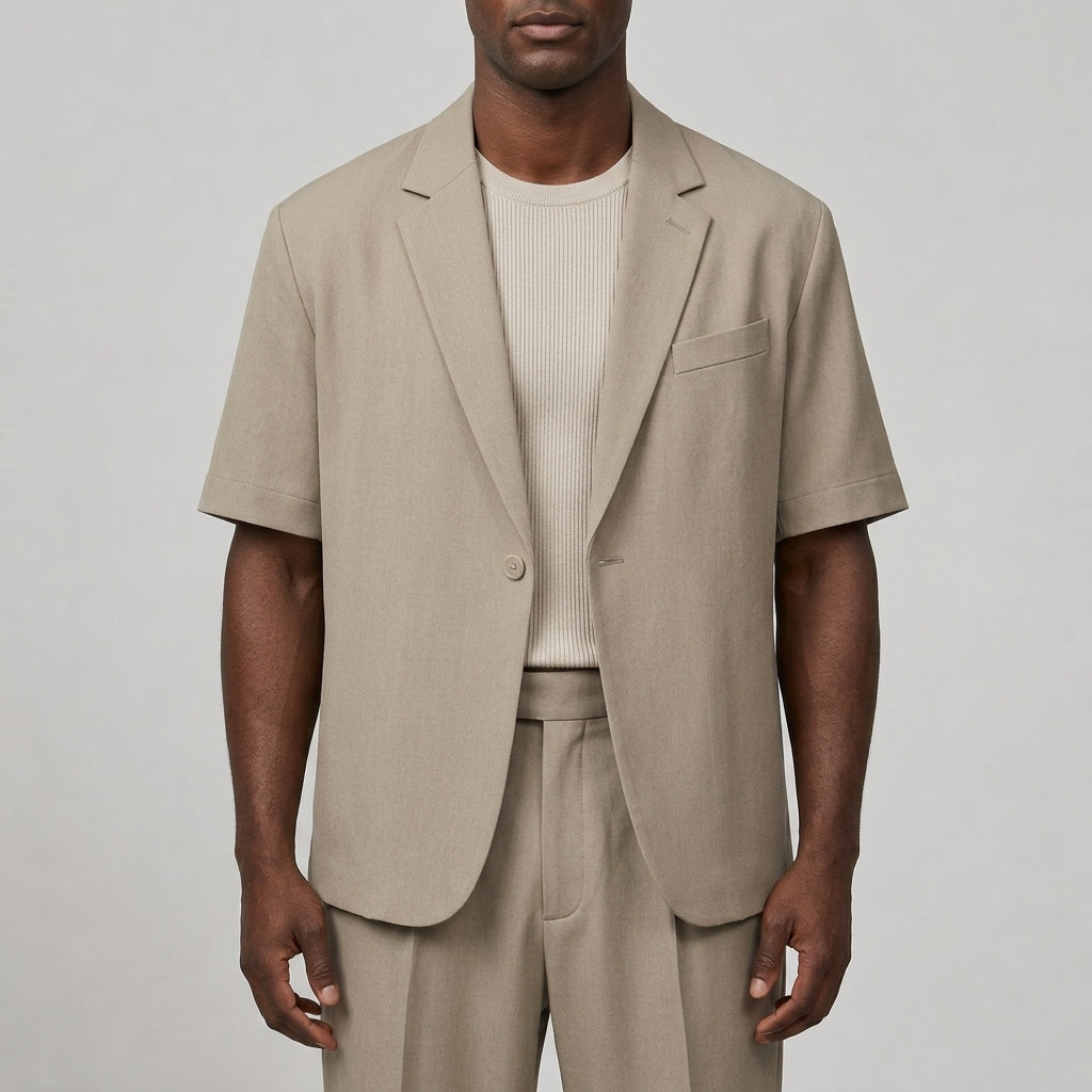 Vallencourt Short Sleeve Suit Set