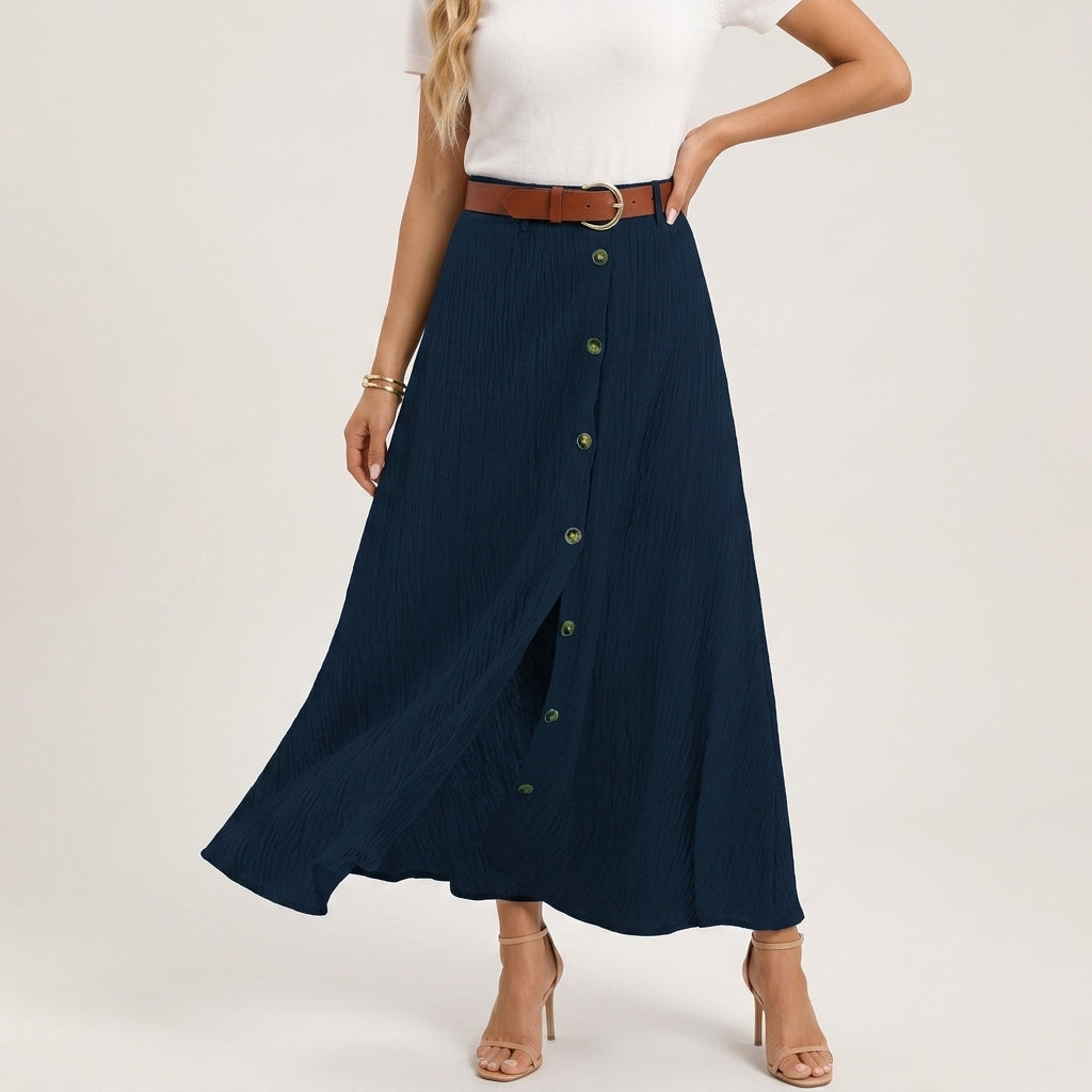 Rosedale Buttoned Skirt