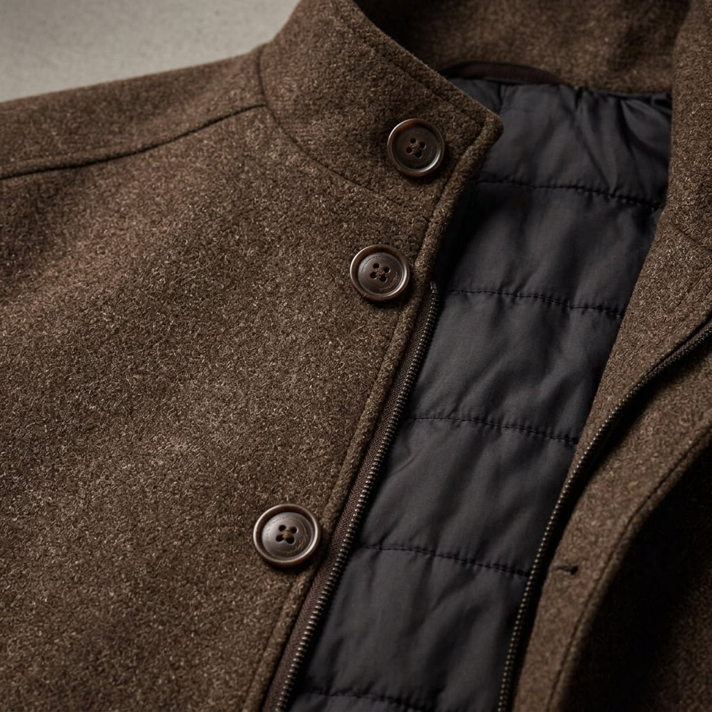 Alderwick Wool Overcoat