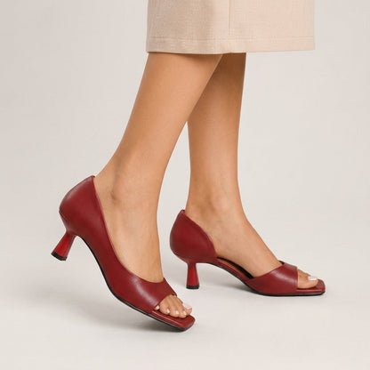 Virelle Block Heel Mules