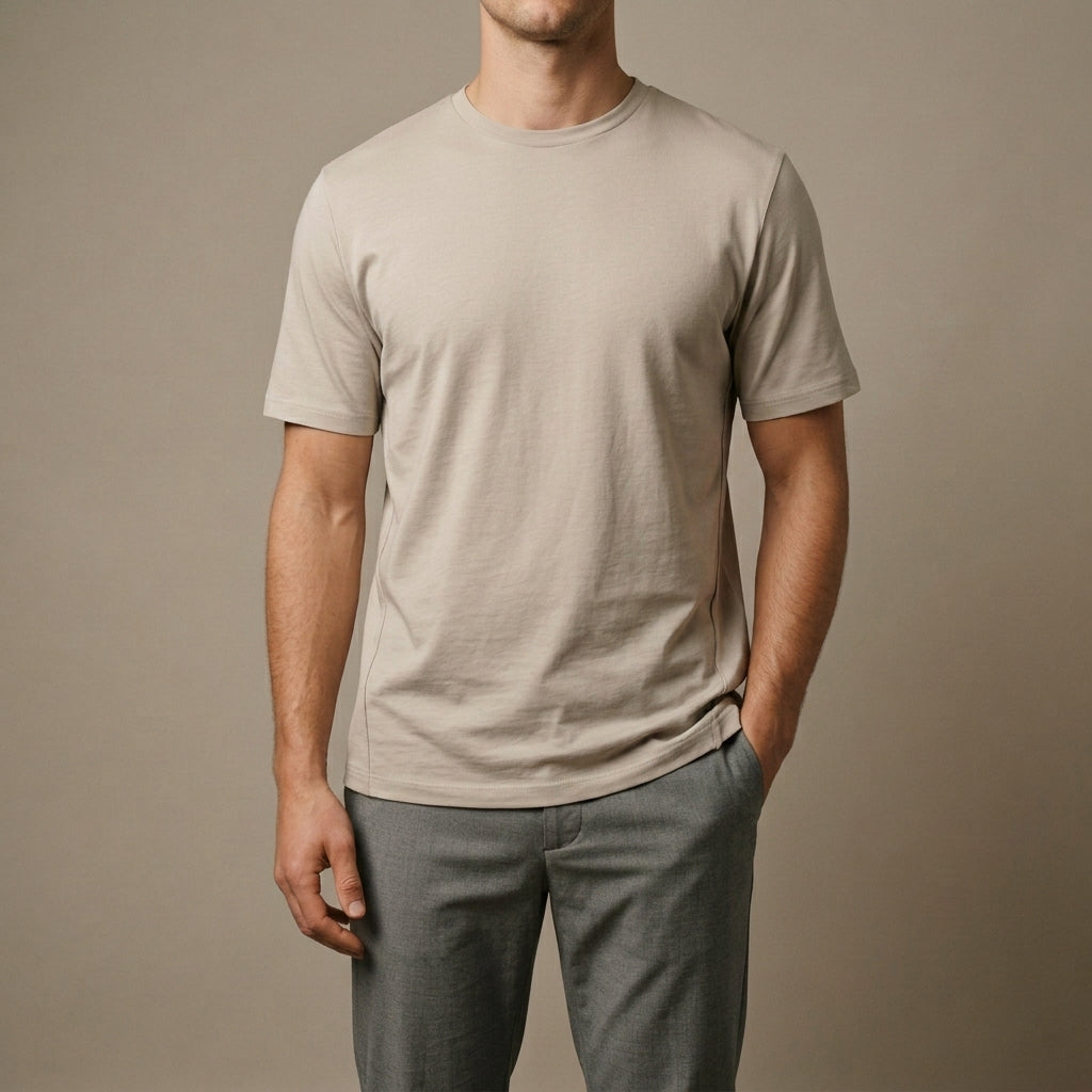 Calvin Mercerised T-Shirt