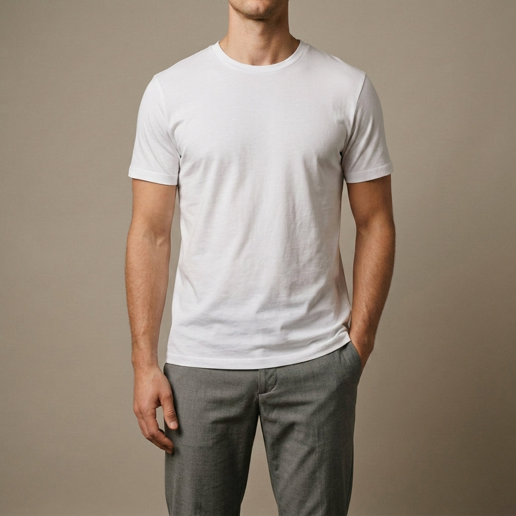 Calvin Mercerised T-Shirt