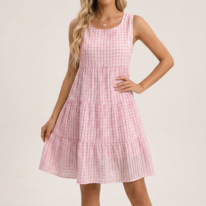 Willow Plaid Dress