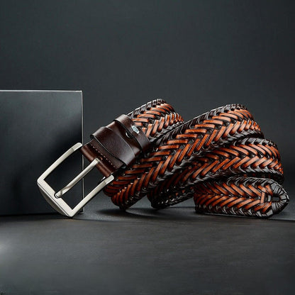 Brackenbury Braided Leather Belt