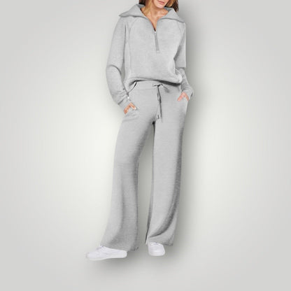 Grigio chiaro women's two-piece matching set, alternate product view