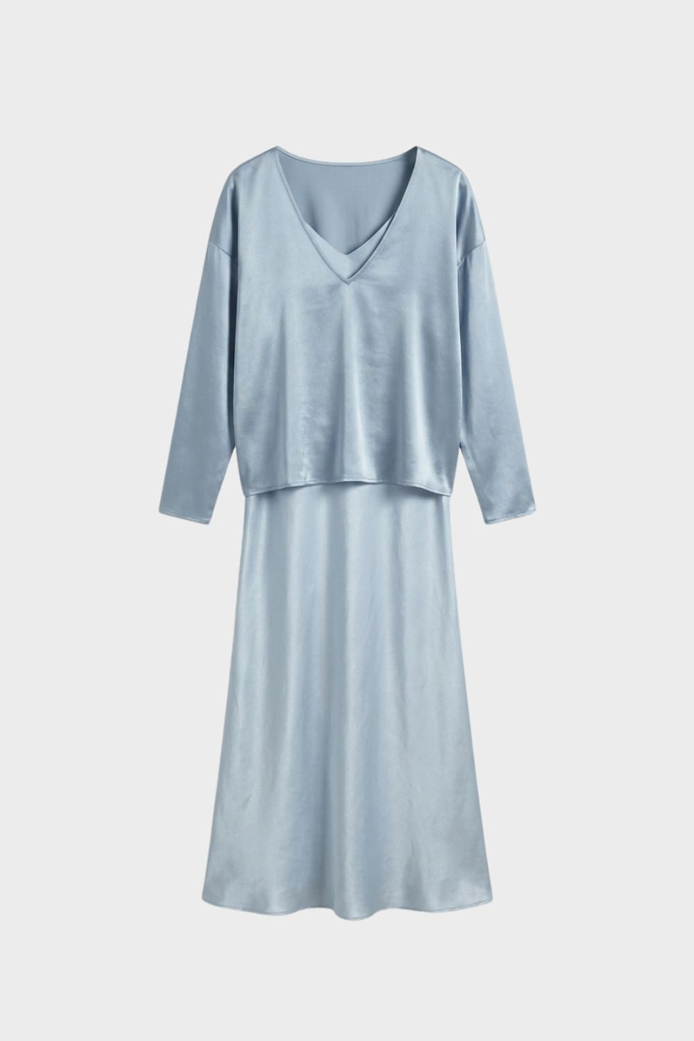 Hellblau women's two-piece matching set, alternate product view