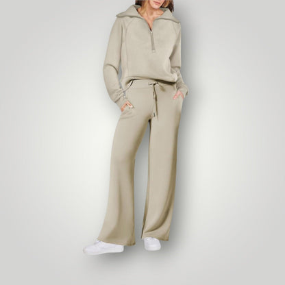 Verde chiaro women's two-piece matching set, alternate product view