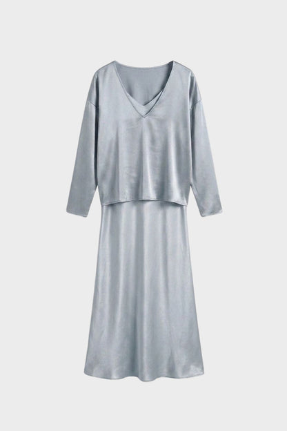 Flieder women's two-piece matching set, alternate product view