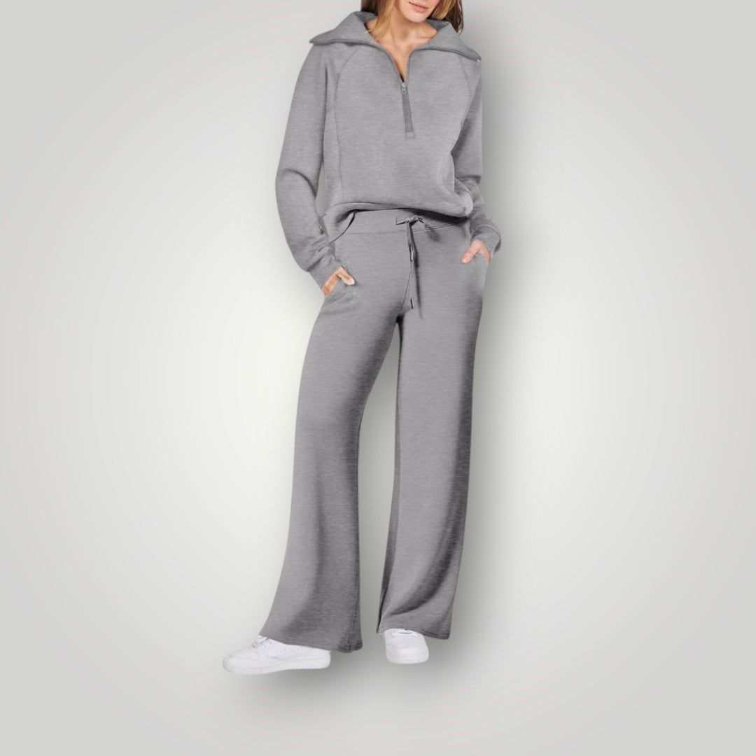 Grigio (ancora 5 disponibili) women's two-piece matching set, product view