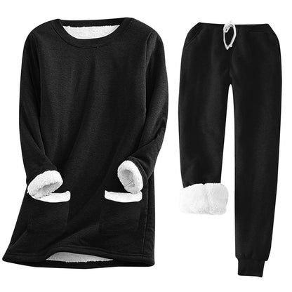 Schwarz women's two-piece matching set, product view