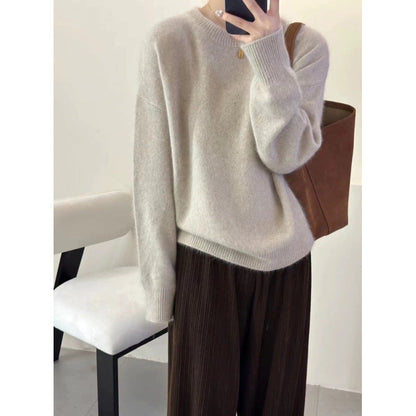 Whitcombe Fuzzy Knit Sweater