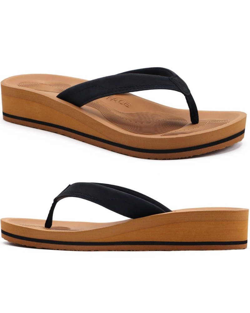 Averleigh Wedge Flip Flops