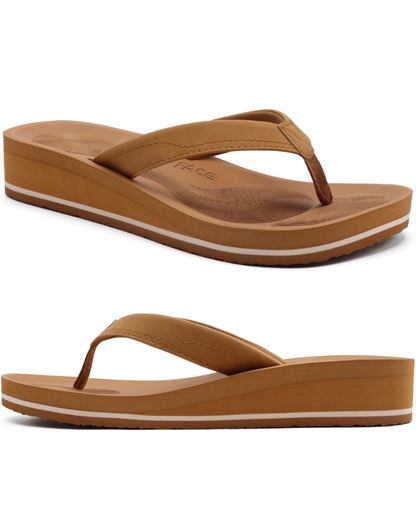 Averleigh Wedge Flip Flops