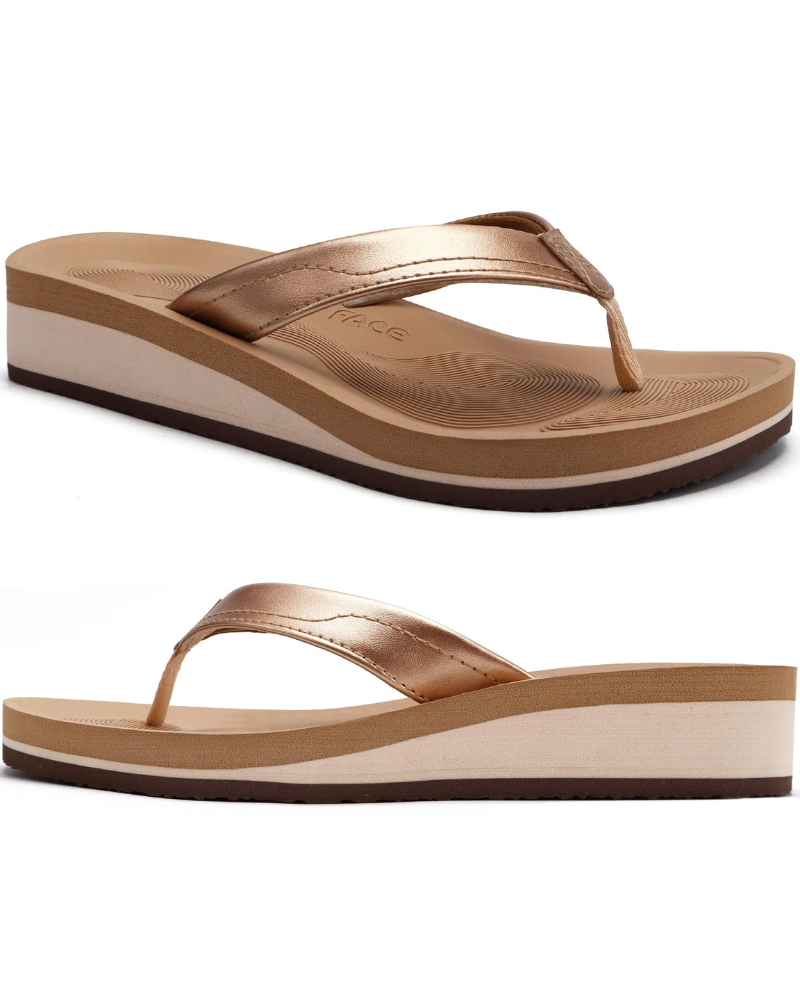 Averleigh Wedge Flip Flops