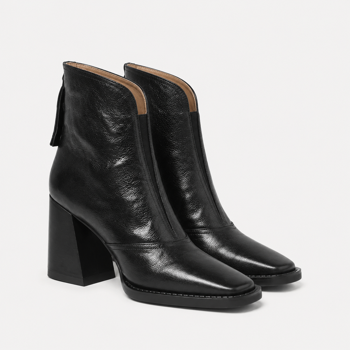 Merewood Leather Ankle Boots