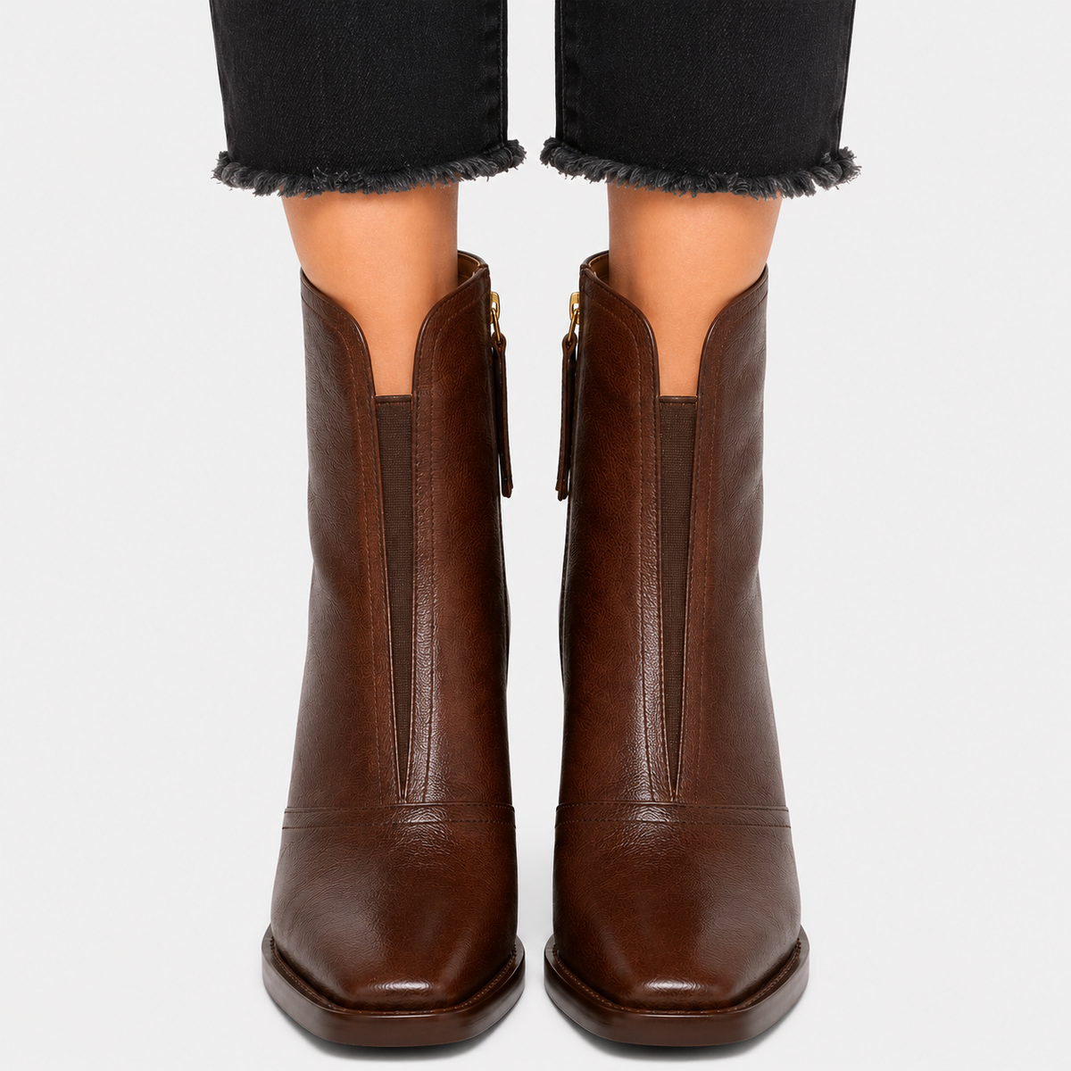 Merewood Leather Ankle Boots