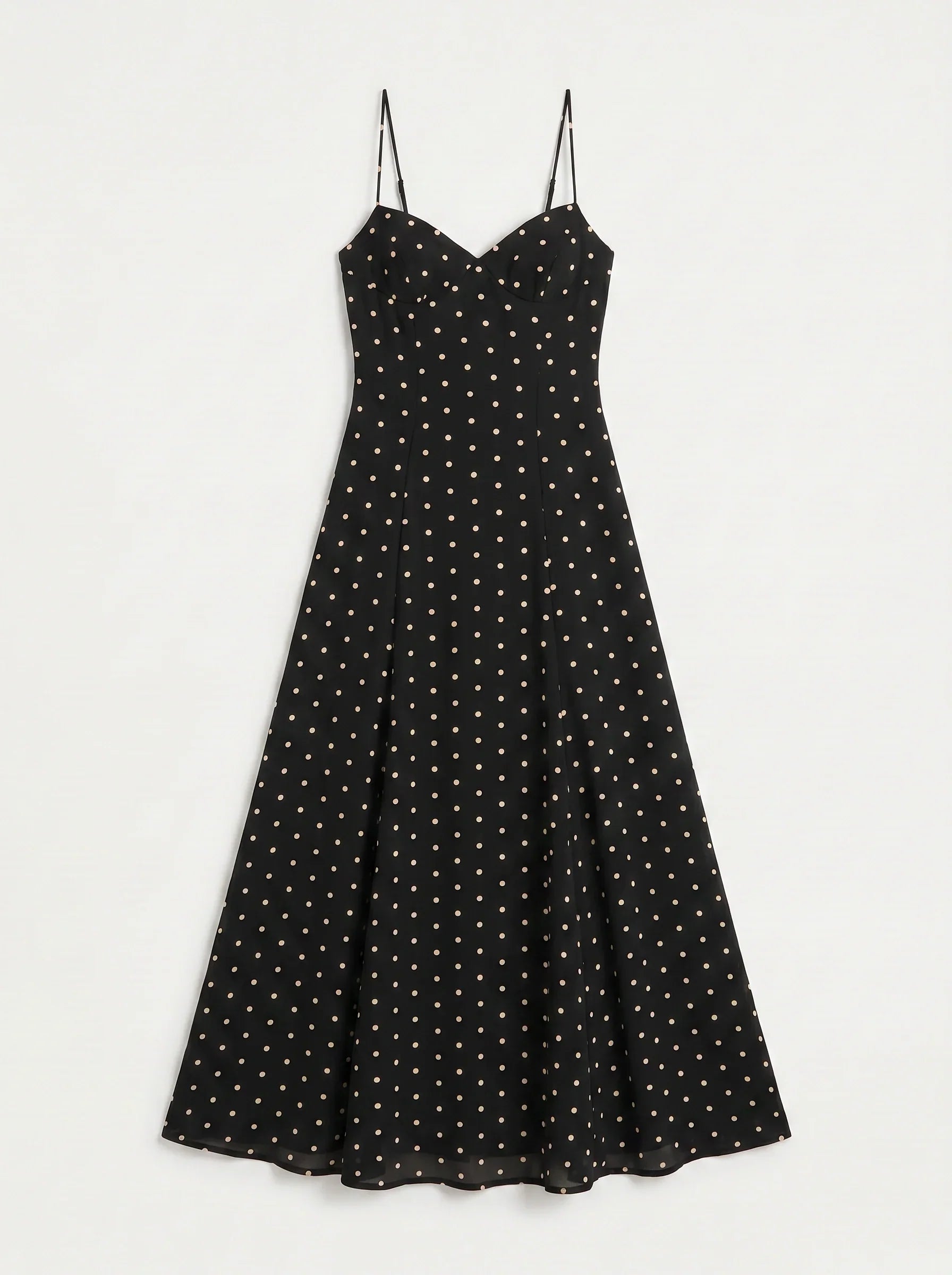 Nerina Polka Dot Maxi Dress