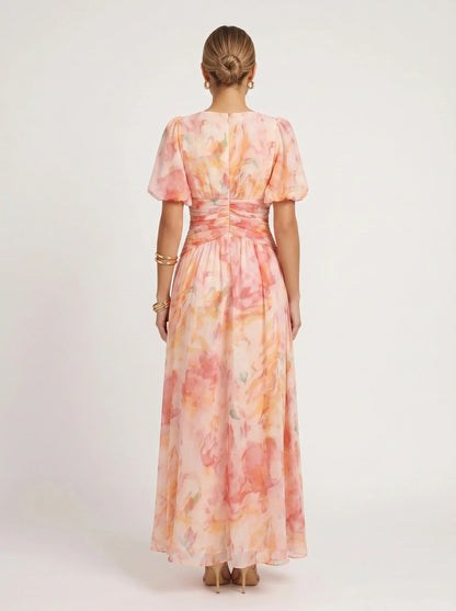 Calantha Chiffon Maxi Dress