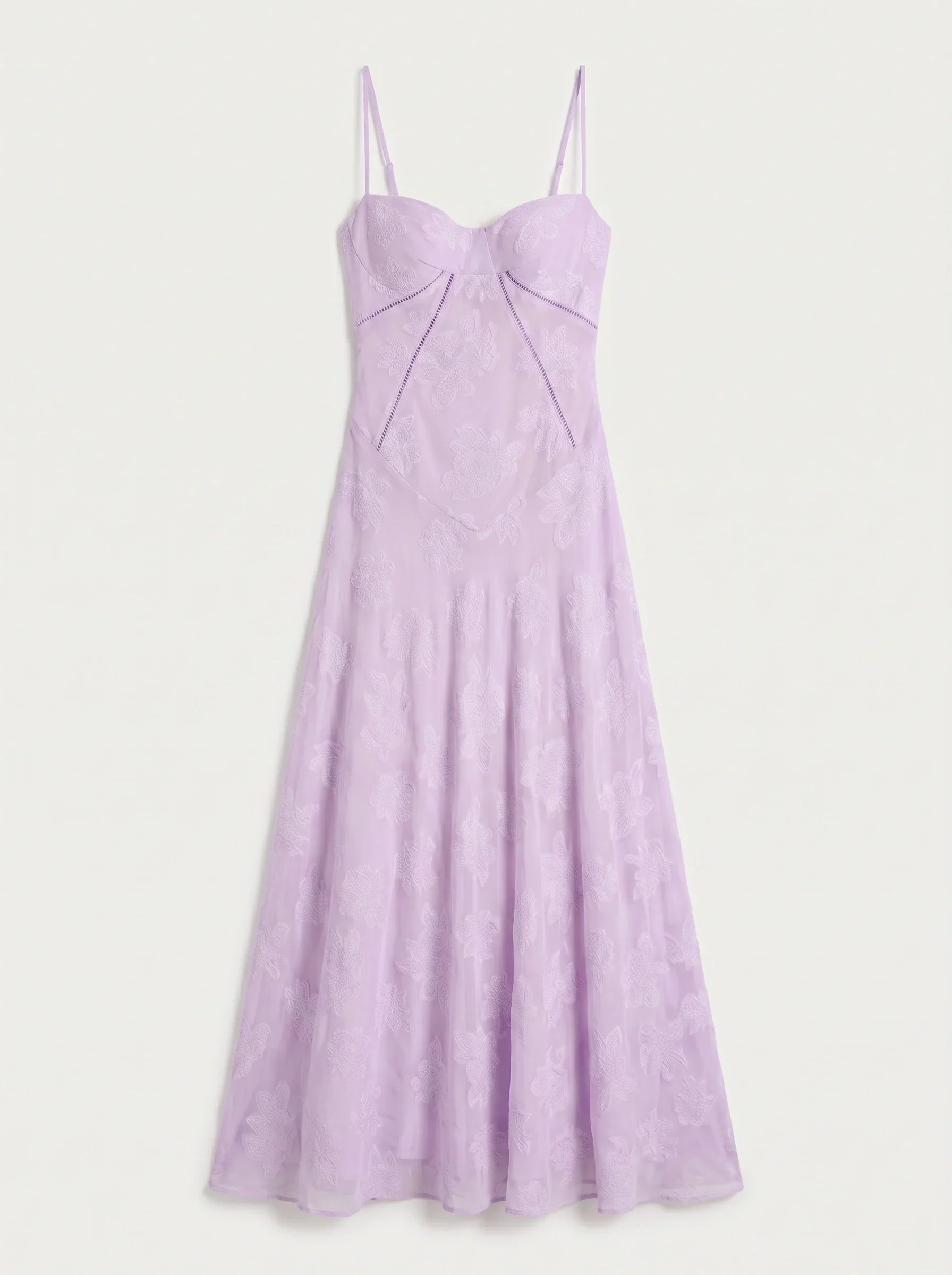 Annelise Satin Maxi Dress