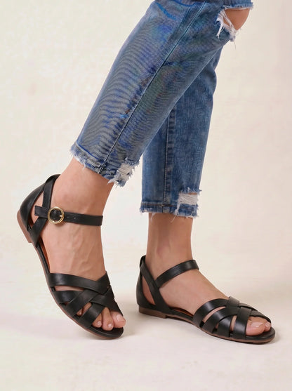 Lucera Woven Wedge Sandals
