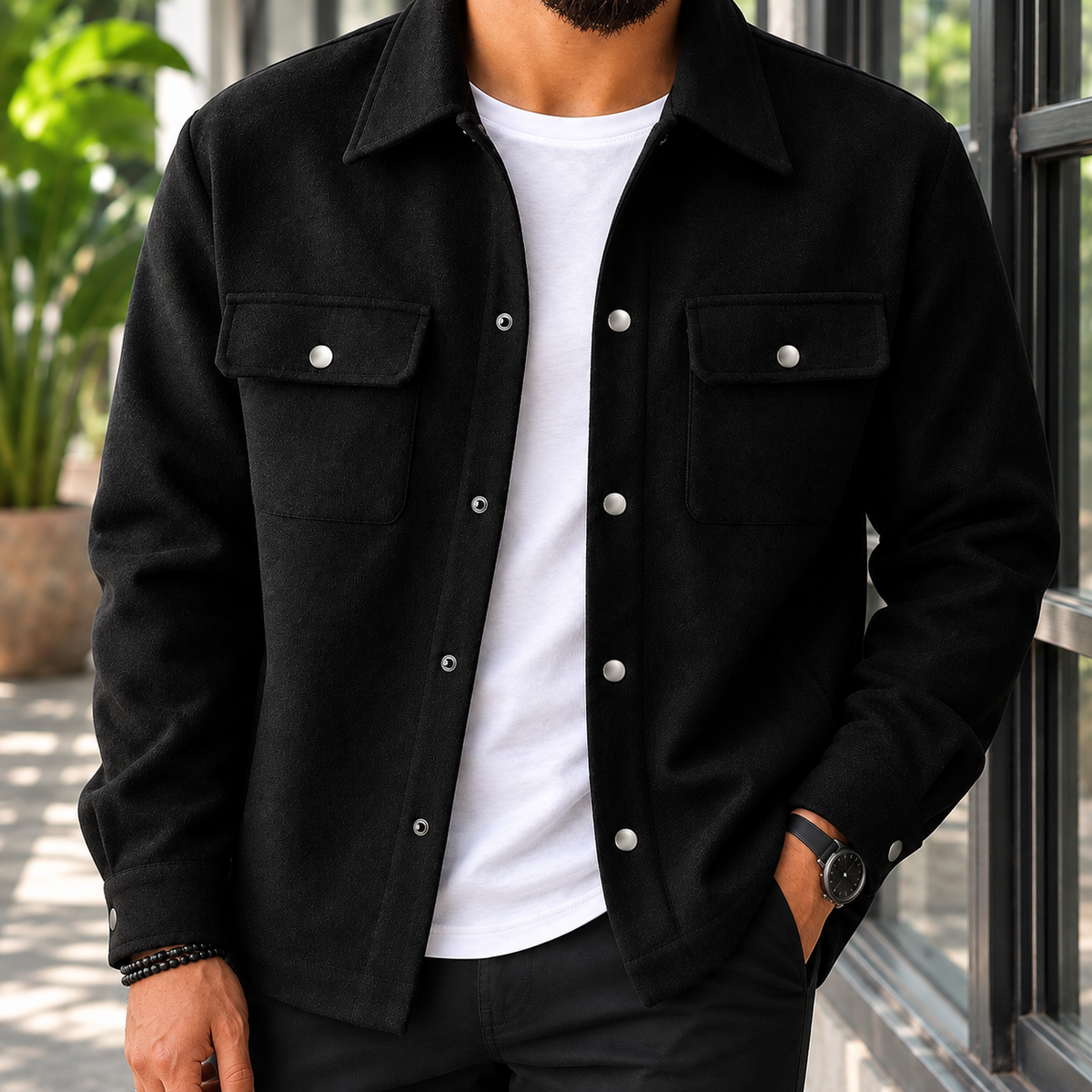 Thaddeus Brushed Jacket