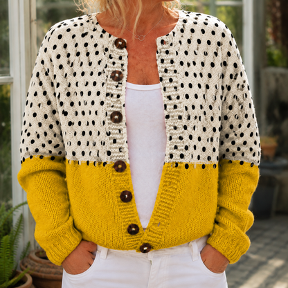 Thalia Polka Dot Sweater