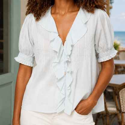 Willa Ruffle Blouse