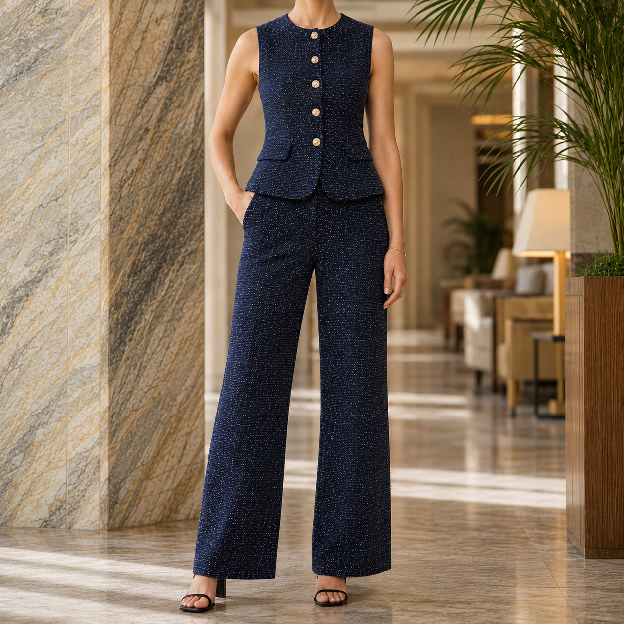 Brigitte Wide Leg Set