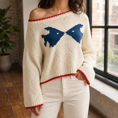Josephine Fish Intarsia Sweater