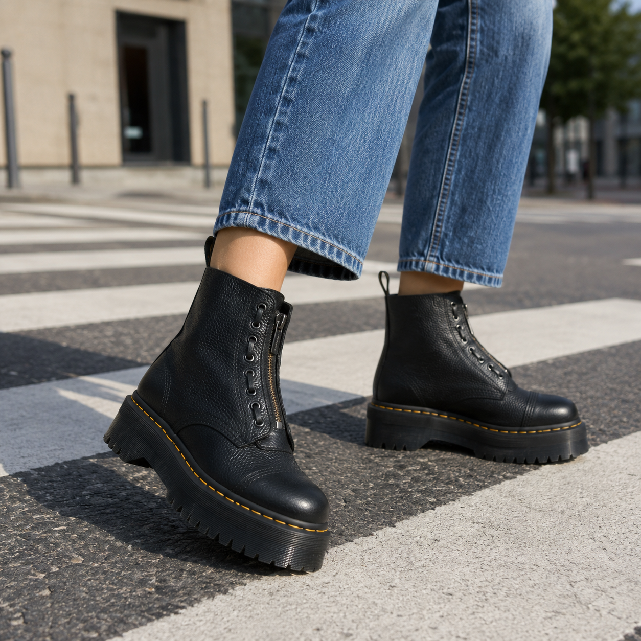 Arezzo Platform Boots