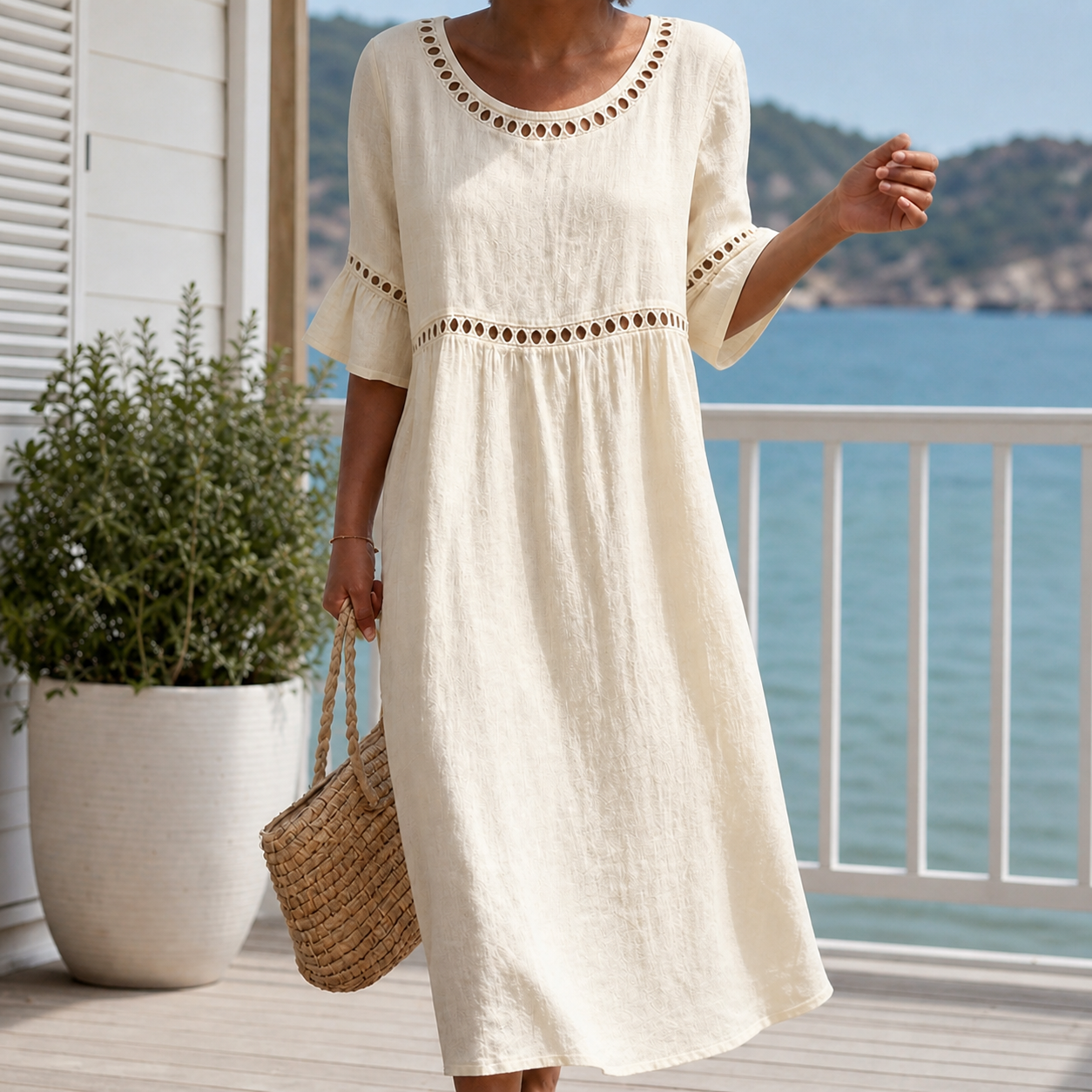 Bianca Relaxed Midi Dress