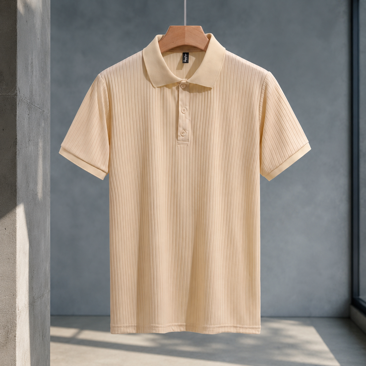Florian Ribbed Polo