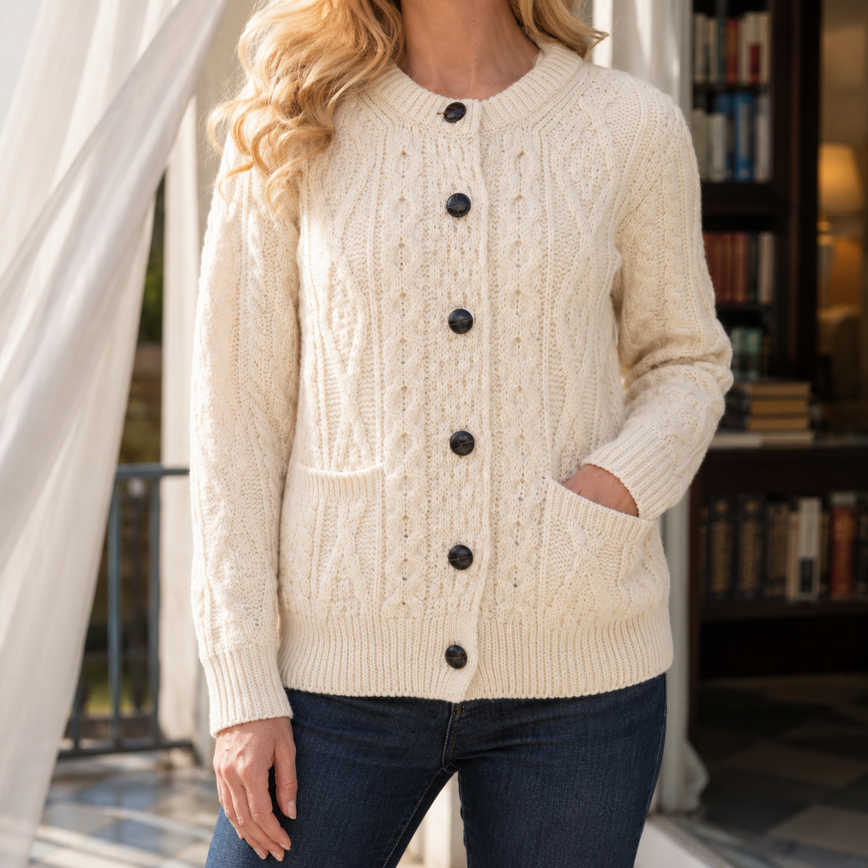 Greta Cable Knit Sweater
