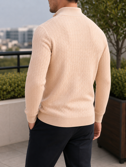 Octavian Quarter Zip Sweater