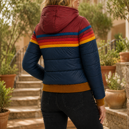 Fenna Retro Stripe Jacket