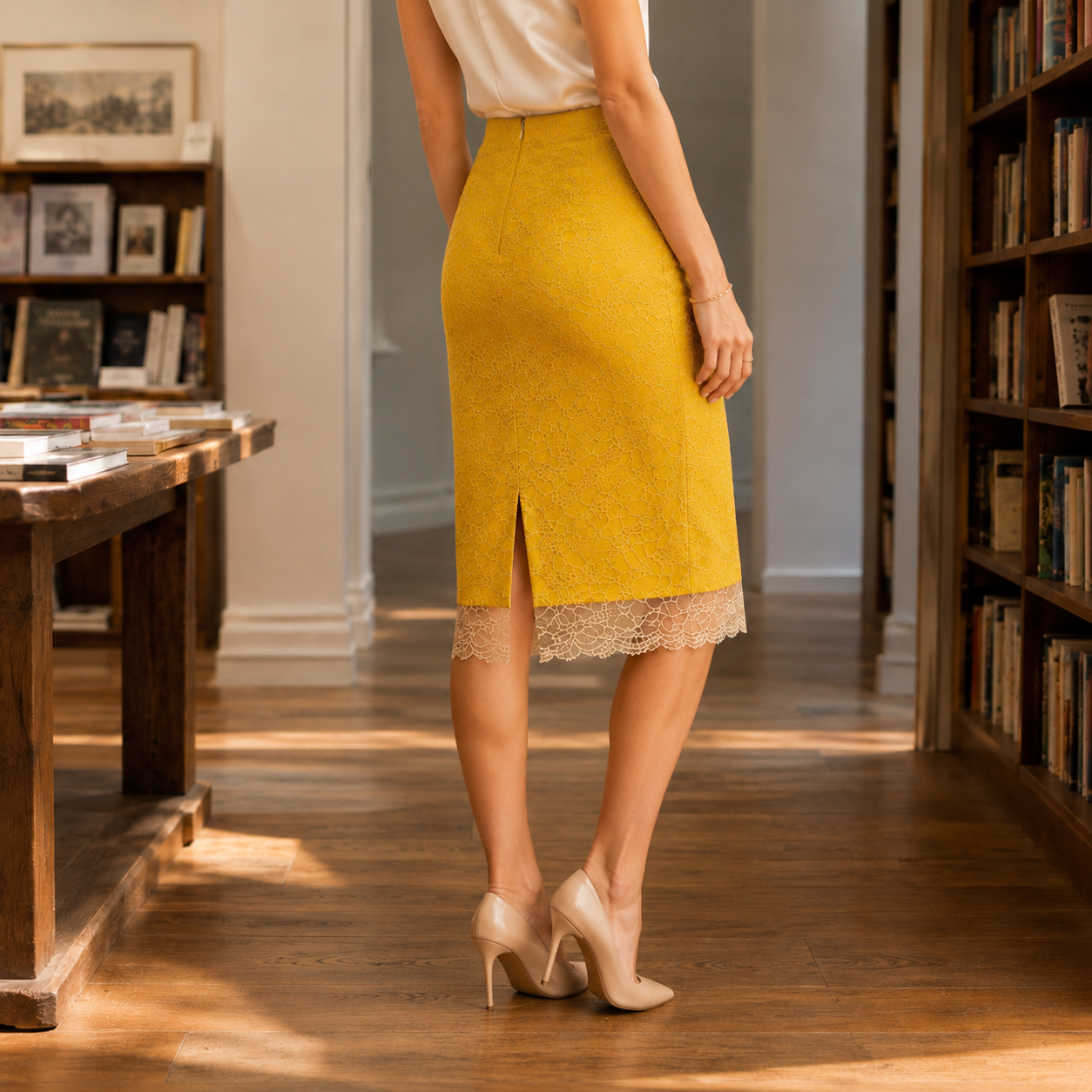Cassia Pencil Skirt