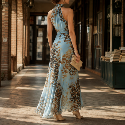 Lorelei Leopard Maxi Dress
