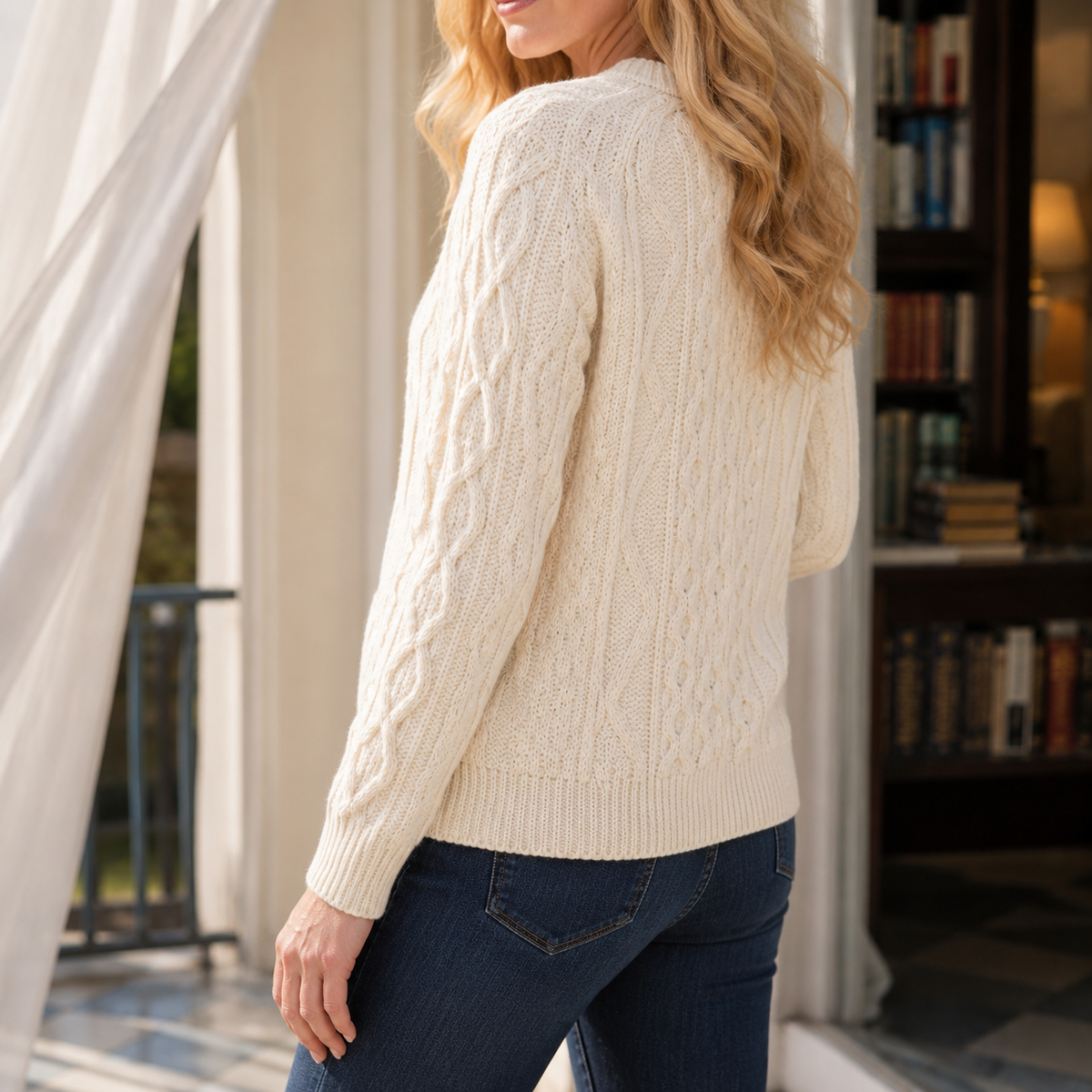 Greta Cable Knit Sweater