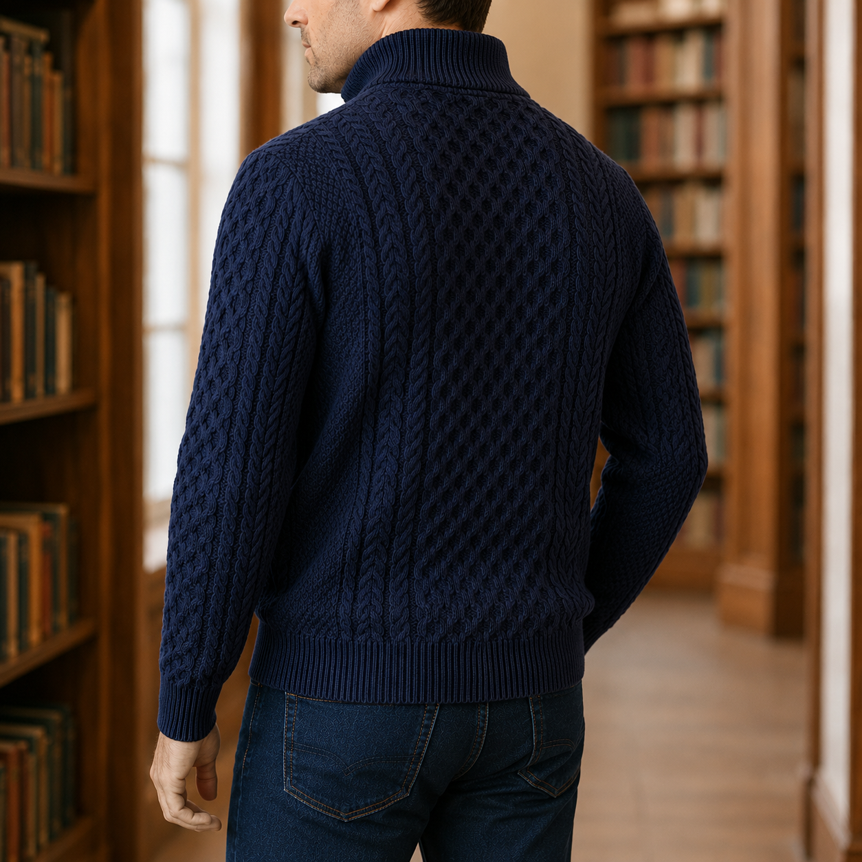 Graham Merino Wool Sweater