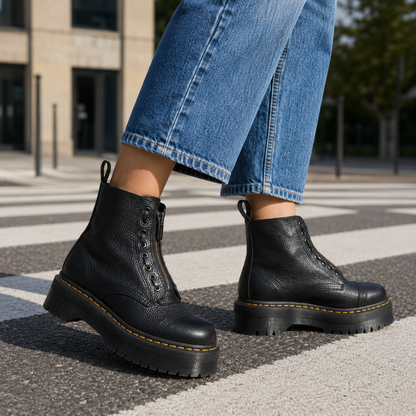 Arezzo Platform Boots