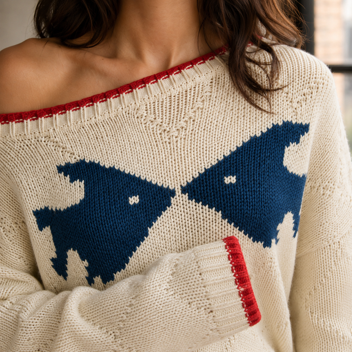 Josephine Fish Intarsia Sweater