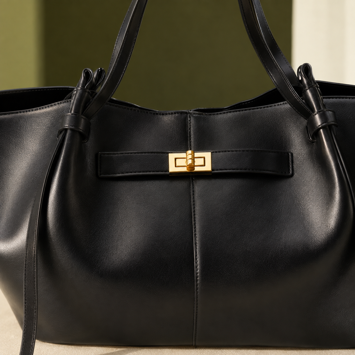 Battaglia Leather Tote