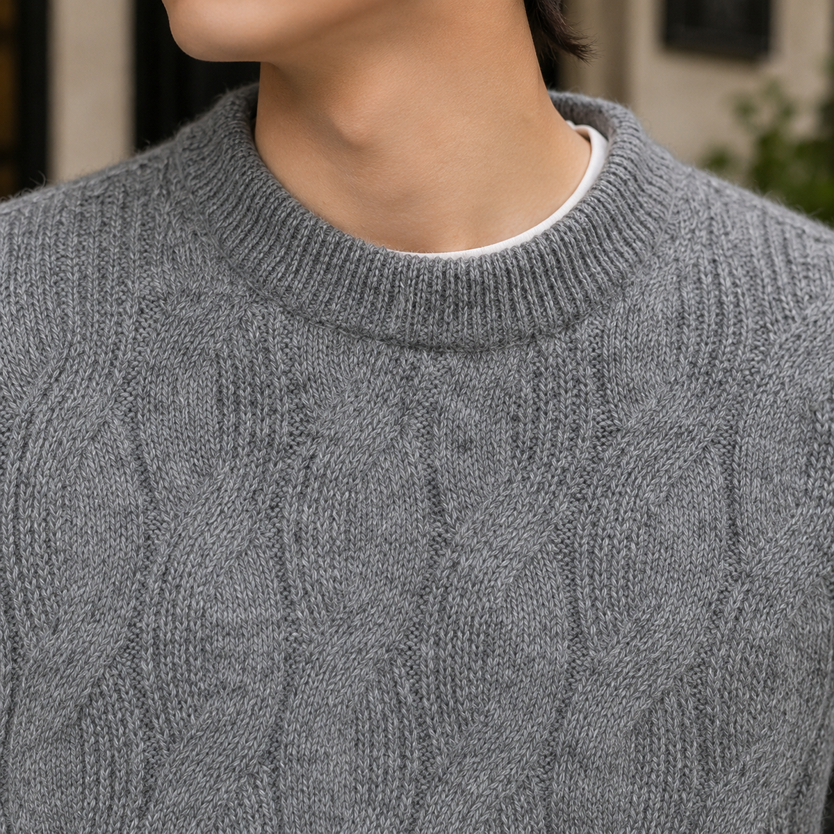 Valentin Cable Knit Sweater