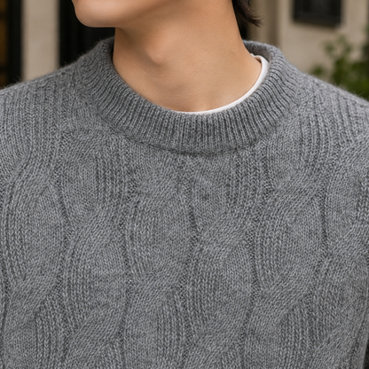 Valentin Cable Knit Sweater