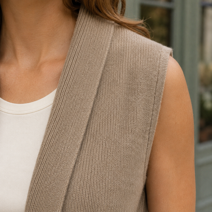 Lucille Cashmere Vest