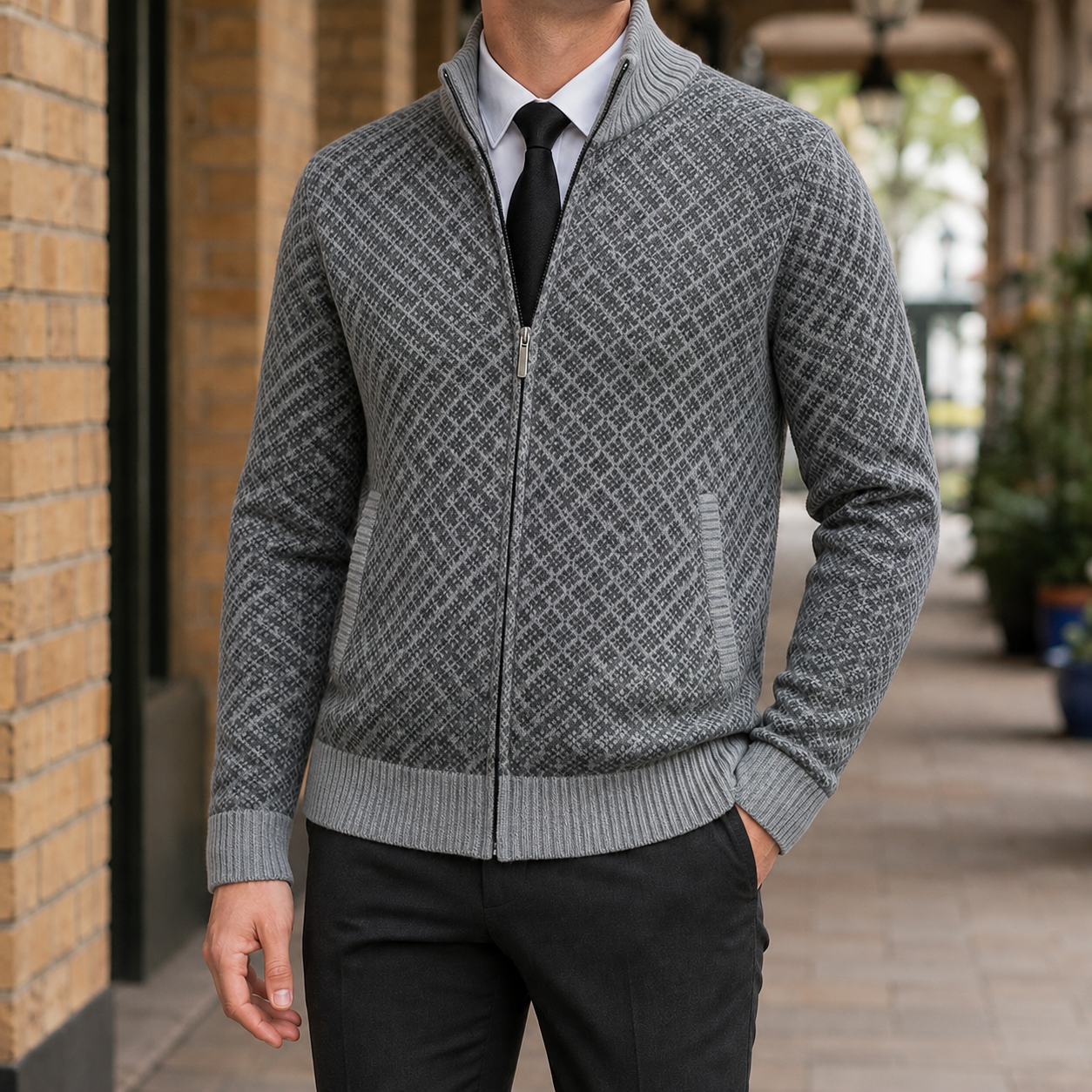Marco Zip Sweater