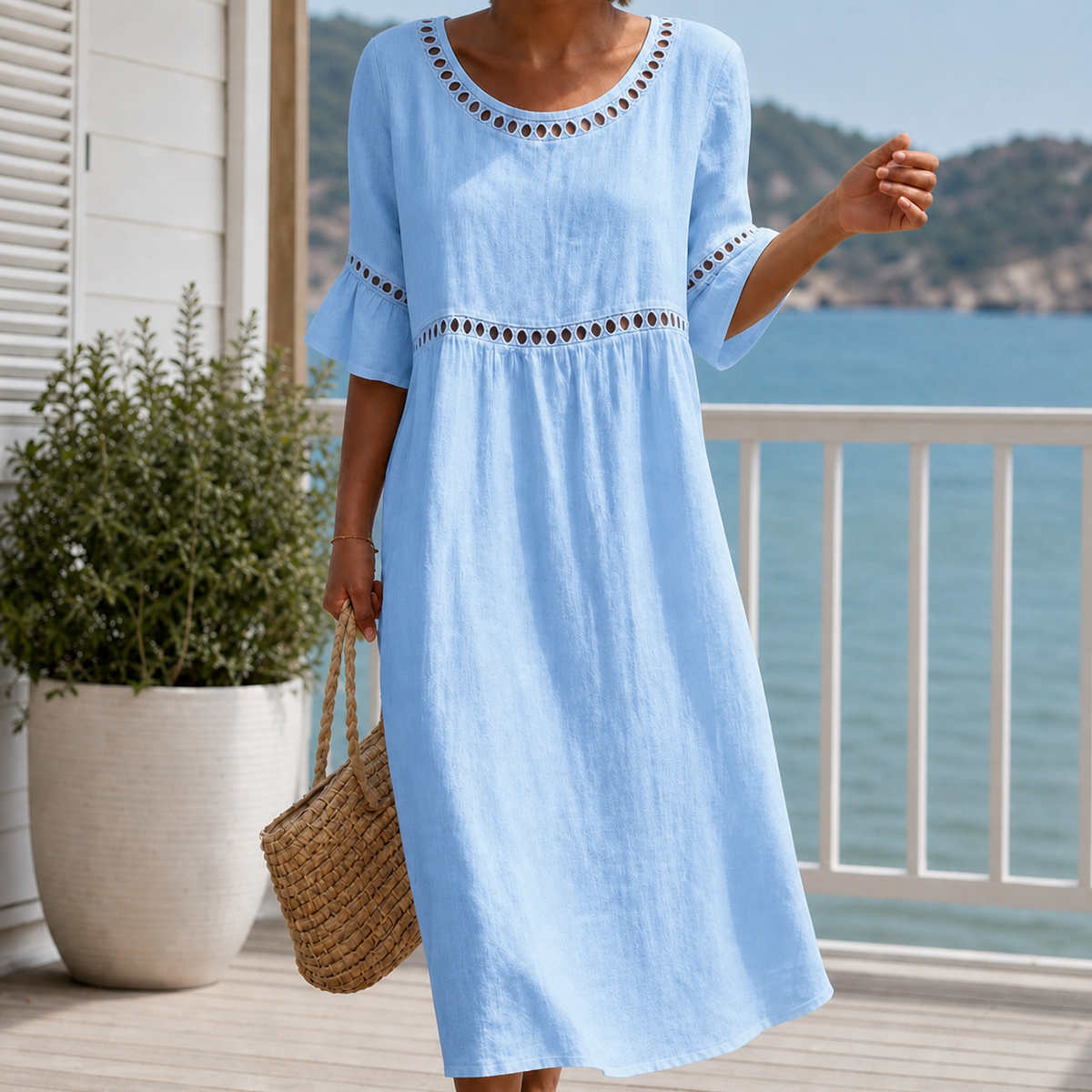 Bianca Relaxed Midi Dress