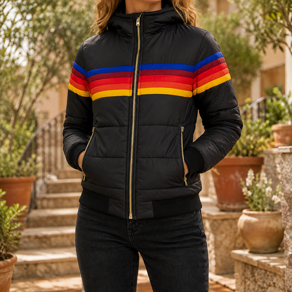 Fenna Retro Stripe Jacket