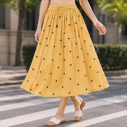 Nadia Polka Dot Skirt
